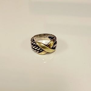 David Yurman X Collection Ring size 7